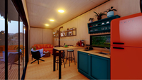 Maisons Tiny Villas Modulaires Personnalisables Préfabriquées de Luxe à Une Pièce Petite Maison Intelligente Conteneur