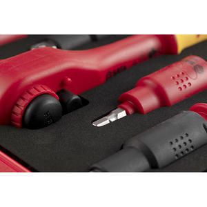 Mantenimiento eléctrico SATA personalizado de alta calidad, 16 piezas, serie 10MM, juego de enchufes de impacto de aislamiento VDE de 1/2 pulgadas - Product Image 3
