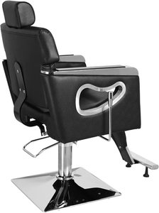 Factory <strong>Cheap</strong> Black Leather Haircut <strong>Styling</strong> <strong>Chair</strong> Metal <strong>Barber</strong> <strong>Chair</strong> Hydraulic Hair <strong>Chair</strong> for Salon Furniture - Product Image 3