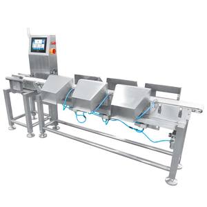공장 가격 벨트 컨베이어 식품 계량 저울 디지털 터치 스크린 자동 체중 분류 기계 4/6 레벨 - Product Image 3
