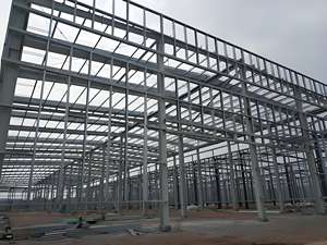 Bâtiment d'atelier de fabrication de structures en acier en promotion – Entrepôt et usine préfabriqués en structure métallique - Product Image 6