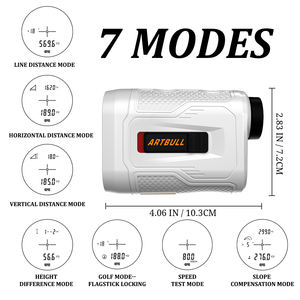 بيع مباشر من المصنع جهاز تحديد المدى بالليزر للجولف 1000 متر تلسكوب جولف وصيد متعدد الوظائف مع وضع الجولف - Product Image 6