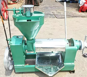 Petite presse à huile automatique à vis pour graines de tournesol, colza, palme, soja, arachide, olive, sésame, capacité 200 KG/H - Product Image 2