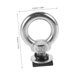 Multi-Color T-Type Hanging Ring Screw Roof <strong>Rack</strong> Eye <strong>Bolt</strong> for Secure Mounting - Product Image 2
