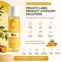 Tonique Visage Bio au Curcuma en Gros – Meilleur Correcteur Anti-Taches Brunes, Peeling, Éliminateur d'Imperfections et d'Acné