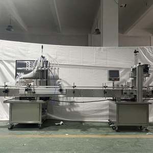 Machines de remplissage et de bouchage entièrement automatiques à 8 têtes pour parfums, cosmétiques, produits de soin de la peau, boissons alcoolisées, jus, gloss à lèvres, laque pour cheveux - Product Image 4