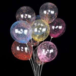 <span class=keywords><strong>Ballon</strong></span> transparent de 12 pouces ballons <span class=keywords><strong>à</strong></span> bulles magiques colorés <span class=keywords><strong>ballon</strong></span> en latex clair rempli de confettis en mousse <span class=keywords><strong>à</strong></span> <span class=keywords><strong>l</strong></span>'<span class=keywords><strong>intérieur</strong></span> pour jouets pour enfants - Product Image 2