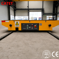 Carro de Transporte Eléctrico de 70 Toneladas con Fuente de Alimentación Múltiple Opcional, Carro de Transporte Pesado para Fábrica y Taller