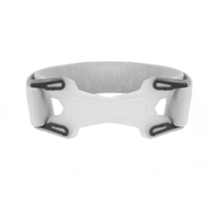 Nouvelle attelle orthopédique réglable pour genou, absorption des chocs en silicone double face, protection légère avec fermeture auto-agrippante