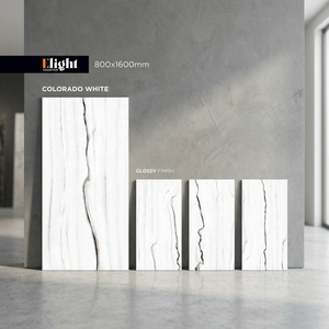 Cosmic Silver 800x1600mm Grey Marble Look Porcelain Floor And Wall <b>Tiles</b> Full Body Premium Design 80x160cm - Product Image 4