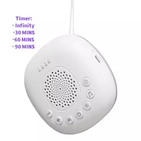 Portable bébé sommeil son Machine apaisant blanc bruit haut-parleur avec veilleuse pour pépinière confort veilleuse