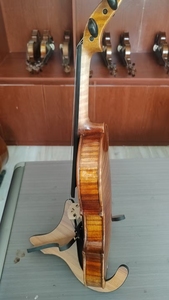 Violino Artigianale 4/4 in Abete Italiano Fiammato Non Verniciato Ben Stagionato, Modello <span class=keywords><strong>Guarneri</strong></span> 1743, Hubei Cina - Product Image 4