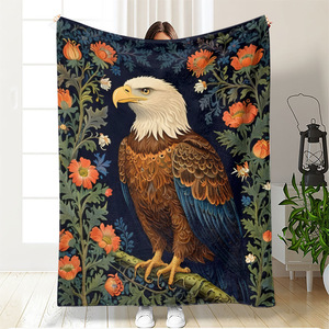Couverture en flanelle Mandala, couverture de sieste, plaids pour la décoration intérieure, vente en gros, résistante à la décoloration, OEM ODM - Product Image 2