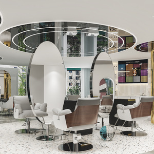 Espejo de Salón con Iluminación LED Premium, Espejo de Pared Grande con Marco Dorado para Peluquería y Salón de Belleza - Product Image 5