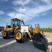 Chargeuse sur pneus ZL50GN de 23 tonnes, équipement lourd d'occasion, machines de construction avec moteur, boîte de vitesses et pompe