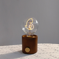 Ensemble de deux lampes de table sans fil noires, lampe de chevet LED, lampe de bureau pour la décoration de la chambre
