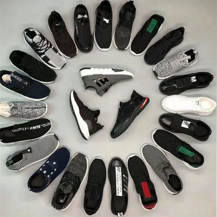 stock clearance used running shoes men's sneaker shoes sport shoes stocklot