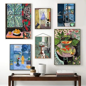 Henri Matisse ปลาทอง<span class=keywords><strong>ดอกไม้</strong></span><span class=keywords><strong>ภาพ</strong></span>แอบสแตรก<span class=keywords><strong>โปสเตอร์</strong></span>ภูมิทัศน์สีสันสดใส<span class=keywords><strong>ภาพ</strong></span>พิมพ์ผ้าใบ<span class=keywords><strong>ภาพ</strong></span><span class=keywords><strong>วาด</strong></span>ศิลปะบนผนังสำหรับการตกแต่งห้องนั่งเล่น - Product Image 3