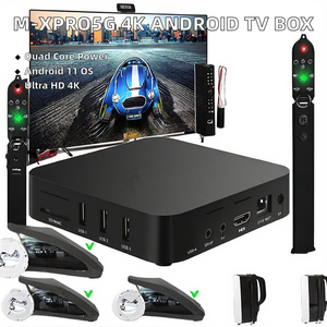 4K <b>Android</b> 12 <b>TV</b> <b>Box</b> Quad Core Streaming Ready Dual Band WiFi <b>for</b> Ethernet with Remote Control - Product Image 2