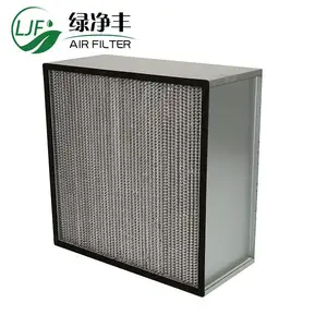 Grote Laminaire Flow Kap Geplooide H13 H14 Hepa Filter Voor Paddestoel Ffu 0.3 Micron 99.99% Clean Room