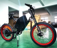 Vélo électrique vintage super puissant pour adulte, vélo électrique enduro de 72V, 5000W, 8000W, 15000W