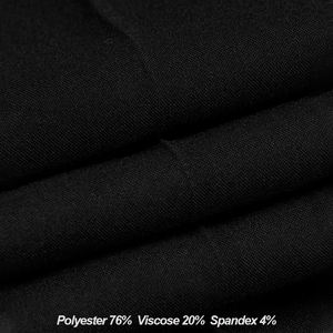 Traje de Boda de Alta Calidad para Hombre, Corte Entallado, Solapa de Muesca, Conjunto de <span class=keywords><strong>2</strong></span> Piezas, Mezcla de Poliéster, Atuendo Formal para Novio - Product Image 5