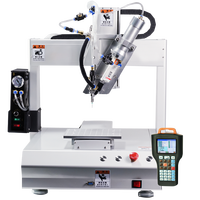 Machine automatique de mélange et de distribution à deux composants de colle à haute viscosité époxy à petite dose Ab de la fabrication en usine de Shenzhen
