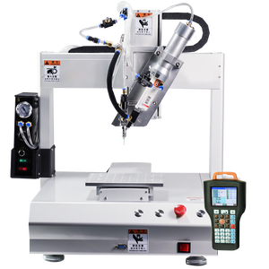 Небольшая доза Ab эпоксидная Автоматическая высоковязкая клеевая двухкомпонентная машина для смешивания и дозирования с завода в Шэньчжэне - Product Image 4