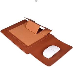 फैक्टरी थोक लैपटॉप लाइनर बैग फोल्डेबल चमड़े के लैपटॉप की आस्तीन बैग बैग के साथ स्टैंड होल्स्टर लैपटॉप स्टैंड आयोजक पैक - Product Image 3