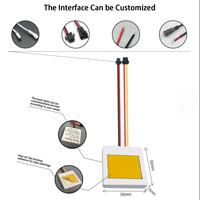 Interrupteur Tactile Intelligent à Capteur pour Miroir de Salle de Bain LED 12V 5A 60W, Marche/Arrêt, Variateur d'Intensité, Éclairage pour Miroir de Maquillage, IP41, Portée de Détection 0-3m