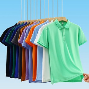 Polos de Golf de Alta Calidad con Logotipo Bordado Personalizado, 220 g/m², 100% Poliéster, Color Sólido, Transpirables, para Trabajo, Uso Casual de Verano - Product Image 2