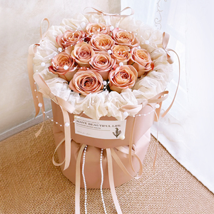 Giấy gói hoa không thấm nước, thân thiện với môi trường, giấy kraft dùng để cắm hoa & gói quà, vật liệu đóng gói thủ công - Product Image 6