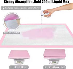 OEM Custom Fast Absorbent Disposable Pet Pads Fashion Style Wood Paper Cloth Plastic SAP Various Styles for Pets - Product Image 4