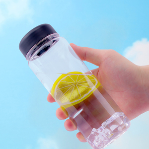 Bouteille d'eau Tritan sans BPA de 16 oz, bouteilles en plastique pour jus, bouteille à large ouverture, <span class=keywords><strong>shaker</strong></span> pour protéines NutritionProtein avec couvercle anti-fuite - Product Image 6