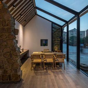 Solárium con Marco de Aluminio, Techo Plano de Doble Vidrio Templado, Diseño Contemporáneo para Espacio de Vida al Aire Libre - Product Image 2