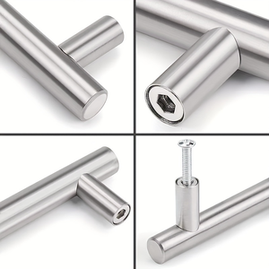 Ssr đồ nội thất t Bar cửa tủ xử lý thép không gỉ kéo <span class=keywords><strong>knobs</strong></span> bếp ngăn kéo xử lý - Product Image 3