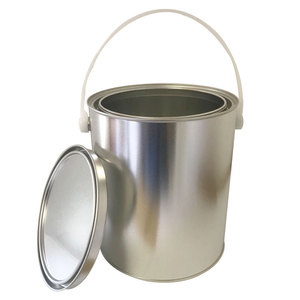 Boîte en fer blanc antirouille de taille spéciale, avec bouchon hermétique pour le stockage d'époxy et de colle, offre de marque de bidons grand volume. - Product Image 2