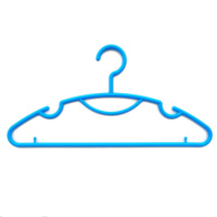 Vente en gros de crochets pour hommes adultes en PP pour magasin de vêtements Crochet de conception flexible pour le nettoyage, le séchage et le voyage