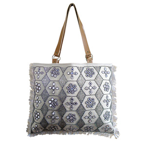 Bolsa de compras de último diseño en varios tamaños, estilos, diseños, colores con diseño de impresión de logotipo personalizado para uso de mujeres en bolsas de comestibles - Product Image 5