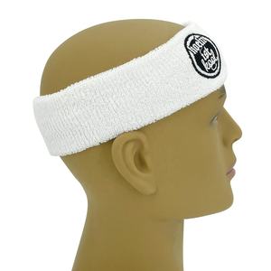 عصابة رأس قطنية بالجملة مع شعار مخصص للرياضة واللياقة البدنية - Product Image 2