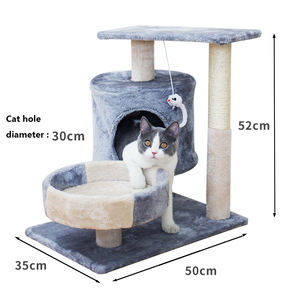 الشركة المصنعة الجملة رمادي الوردي السيزال قصيرة أفخم القط هرش البيت - Product Image 4