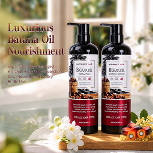 Shampooing et après-shampoing à l'huile de Batana en marque privée, anti-chute de cheveux, croissance rapide des cheveux, nourrissant le cuir chevelu - Product Image 5