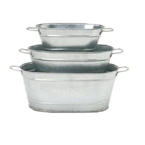 Juego de macetas antiguas de Metal, maceta suculenta Vintage, suministros galvanizados para el hogar y el jardín, macetas de decoración para interiores y exteriores - Product Image 5