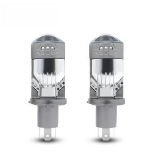 H4ชุดไฟหน้า LED 12V 60W 10000 Lumens 6000K ไฟตัดหมอกขับรถ M01J-S ไฟสปอร์ตไลท์กันน้ำ IP68ขนาดเล็กสำหรับสองเลน - Product Image 1