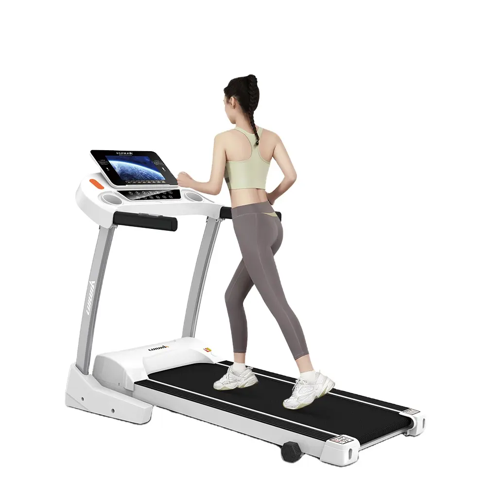 Lijiujia popular design max user weight 110kg running machine foldable electric 1.75 motor power with customized logo treadmill