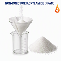 Polyacrylamide non ionique pour le traitement des résidus, flocculant, poudre de décantation
