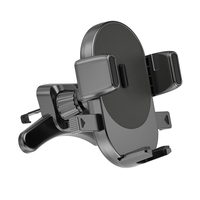 Support de téléphone pour grille d'aération de voiture, durable et flexible, avec rotation à 360 degrés et fixation étanche