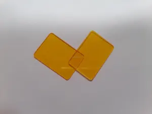 فلتر بصري من الزجاج الأصفر والبرتقالي عالي الانتشار Cb535 وCb550 وCb565 وCb580 للبيع من المصنع في الصين