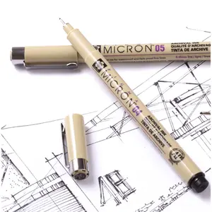6PCS Sakura Pigma Micron Pen,Archival Pigment Ink Drawing Pens