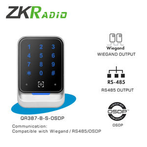 स्पर्श कीपैड ऑस्डप आउटपुट क्यूआर कोड रीडर पिन कीपैड दरवाजा एक्सेस कंट्रोल के लिए एक्सेस कंट्रोल कार्ड रीडर - Product Image 2
